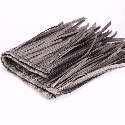 China Natural African Reed Thatch Hdpe Synthetic Thatch Straw Outdoor Grass Tiki Thatch Roof Beach Umbrell for sale