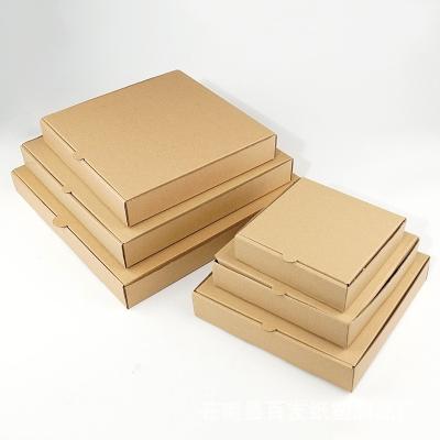 China Hot Selling Recycled Materials Good Quality Corrugated Cardboard Offer Pizza Box With Logo Tax Free Tax Free for sale