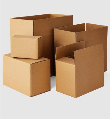 China Recycled Type Cardboard Materials Bargain Price New Extra Hard Packaging Corrugated Corrugated Paper Boxes Logo Customized Printed Mailing Tax Free for sale