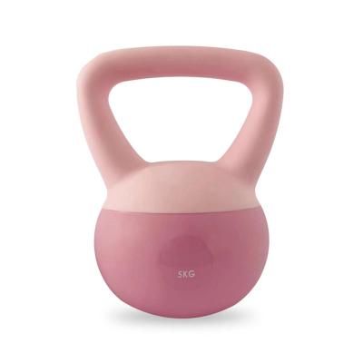 China Hot Selling High Quality Floor Durable Protect Soft KettleBell Strength Training Comfortable Fitness Safety KettkeBell For Weightlifting for sale