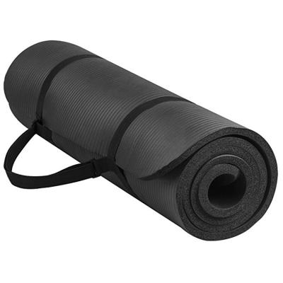 China Eco-Friendly And Durable Yoga Mat With Custom Logo Extra Thick 20MM High Density NBR Thickness for sale