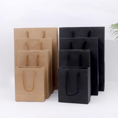 China Recycled Materials Wholesale Bottom Biodegradable-Paper-Box Black Coffee Paper Comit Bubble Clip Bag for sale