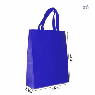 China 100% eco-friendly pp non-woven fabric shopping bag eco tote reusable bags with Logo#35*41*12cm for sale