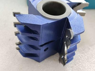 China Carbide Tipped Shaper Cutters With 4-Wing Stile And Rail Concave Cabinet Door for sale