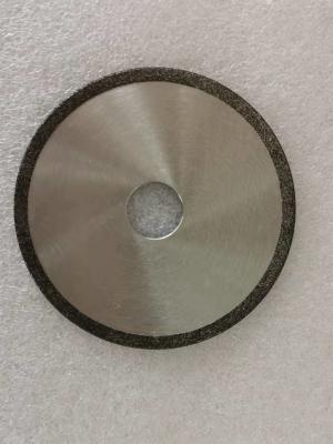 中国 1F1 Electroplated CBN Grinding Wheels B100/120 Gray Color 販売のため