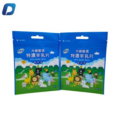 China Smell Proof Aluminum Foil Zip Lock Moisture Proof Bags Candy Packaging Moisture Proof Customized Printing Bag for sale