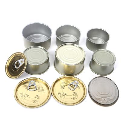 China Custom Packing 634 Material Candy Snack Jar Nori Nut Food Round Jar 80g 100g 150g 180g 220g Empty Pet Can Multiple Capacity for sale