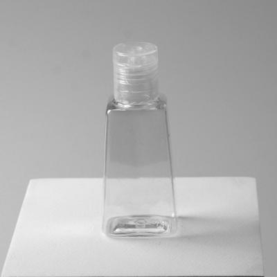 China 30ml PET Shampoo Bottle Cosmetic Custom Clear Plastic Hair Oil Bottle With Lotion Pump for sale