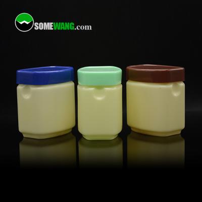 China Large Capacity Body Lotion Cosmetic Container Plastic Jar Skin Care Cream Empty Jars for sale