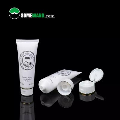 China 120ML Hand Lotion Packaging Tube Custom Cosmetic Plastic Face Cream Soft Tube for sale