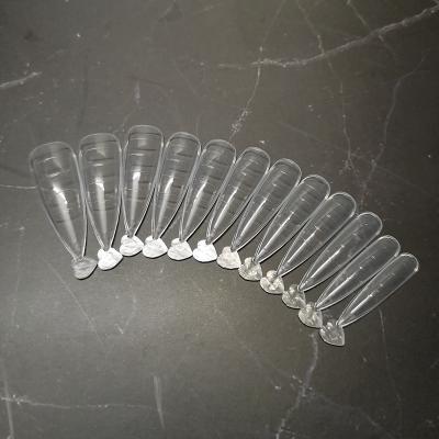 China 2021 NEWEST Eco-friendly Quick Building Mold Nail Tips Dual To Form False Nails For Nail Extension Forms for sale