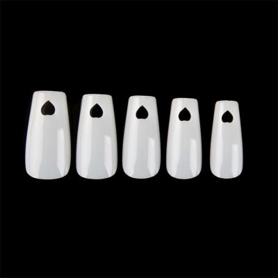 China 2021 Eco-friendly Coffin Ballerina False Nail Tips Long Tips False Stiletto Nails Tips Full Cover DIY Extened Acrylic Nail Manciure Tools for sale