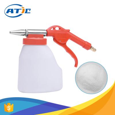 China Hramless non-toxic soda blasting device, chemical free stripping soda blsater, hand held soft soda blaster for sale