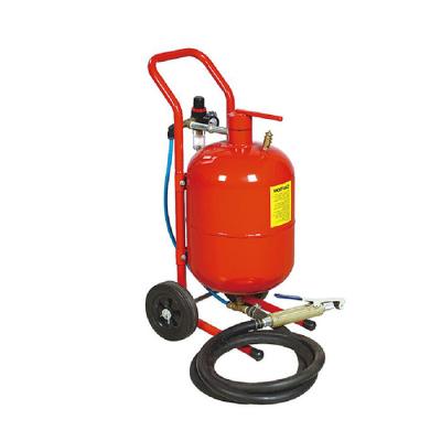 China Non-toxic industrial sandblasters with 2.5m hose, small portable sandblaster, commercial 17L sandblaster for sale for sale