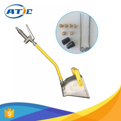 China Electric Hopper Gun Paint Spray Gun with 16in/40cm Hopper Tube, Concert Paint Spray Guns, Functional Cement Spray Gun for sale