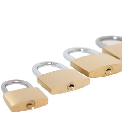 China Waterproof 20-60mm China Back Customized Cheap Security Locked Different Padlock Same Locked Thin Brass Padlocks for sale