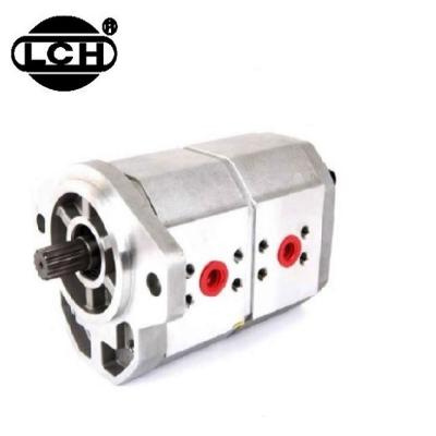 China LCH Double Oil Hydraulic Tandem Gear Pump Oil Tandem Gear Pump for sale