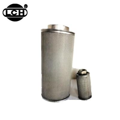 China Wholesale Construction Machine LCH Hydraulic Oil Suction Spin On Filters Strainer 10micro for sale