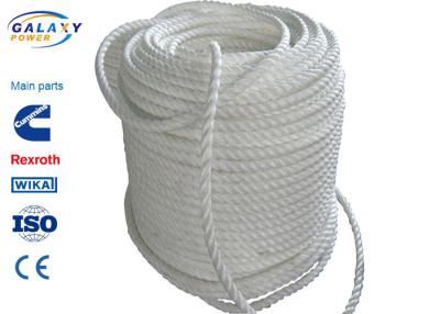 China Bruchlast 7.5kN Soem des synthetische Faser-Pilotseil-Polyester-Nylon-6mm angenommen zu verkaufen