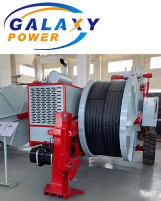 China Diesel 330KV Transmission Line Equipment GL2x50 10T Overhead Line Stringing Equipment Te koop