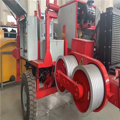 Chine SA-QY60 Taureau-roue diesel 6 Ton Cable Pulling Stringing Equipment à vendre