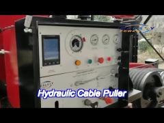 280KN Overhead Line Bull-Wheel Hydraulic Brake Cable Puller Winch Machine