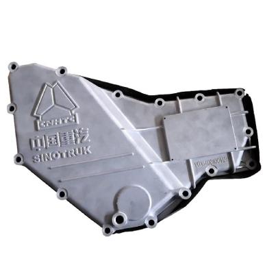 China Truck engine parts oil cooler cover VG1540010014B&VG1540010015B for SINOTRUK HOWO WD615.47 diesel engine accessories for sale