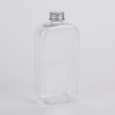 China China Quality Beverage Plastic Juice Drink Bottles With Aluminum Lids 300ml 350ml for sale