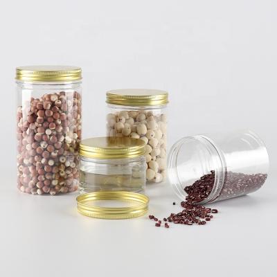 China Plastic Food PET Jar Makers Jars With Lids 500ml for sale