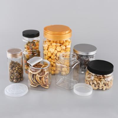 China Plastic Plastic Food Wrap Containers Soy Sauce Food Bottle Pet Kilner Jar for sale