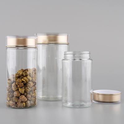 China Plastic Medicine Containers PET Capsule Jars 180ml 190ml 200ml for sale