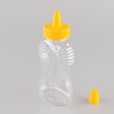 China Food China Best Price Home Preserves Food Packaging Plastic Squeeze Honey Bottle for sale