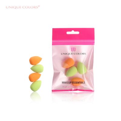 China Unique Colors Washable 4pcs Mini Travel Beauty Makeup Blender for Beauty Sponge Makeup for sale