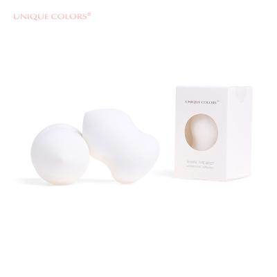 China Non-latex Makeup Facial Sponge Unique Colors Smooth Foundation Makeup Sponge Blending Cosmetic Powder Puff for sale