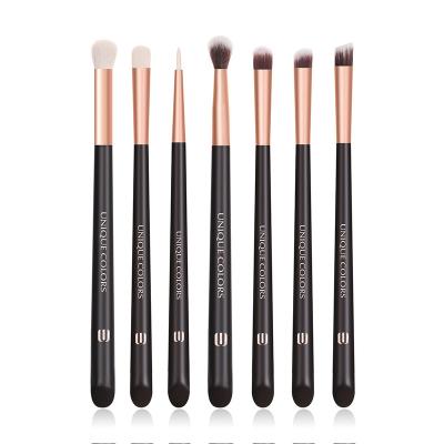 China Angular Blush 7PCS Makeup Brushes Eyeshadow Lash Brow Cosmetic Brush Eye Makeup Set Brush for sale