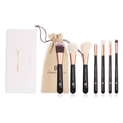 China Eco - Friendly Customized 7pcs Face Blush Foundation Makeup Brush Set for sale