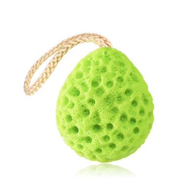 China EXFOLIATE Unique Colors Hot Selling Bath Brushes Soft Latex Sponges Free Body Bath Scrubbers for sale