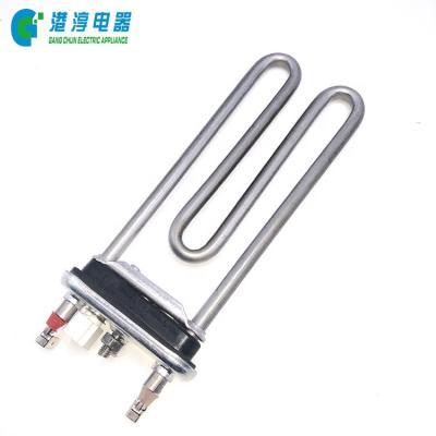 China 304 Stainless Steel Washing Machine Heating Elements With Fuse And Custom Made Surface for sale