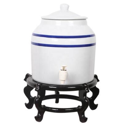 China Household Water Dispenser Ceramic Water Jug for sale