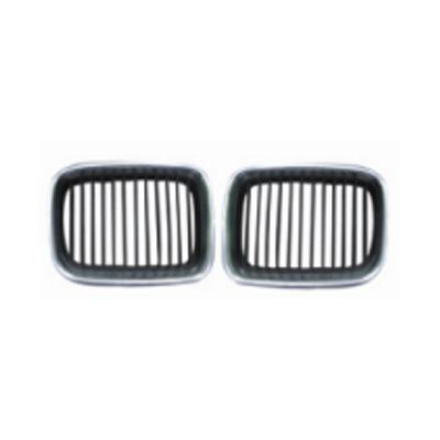 China HALF CHROME O/M GRILL FIT FOR 3 SERIES E36,51138122237 51138122238 51138122237 51138122238 for sale