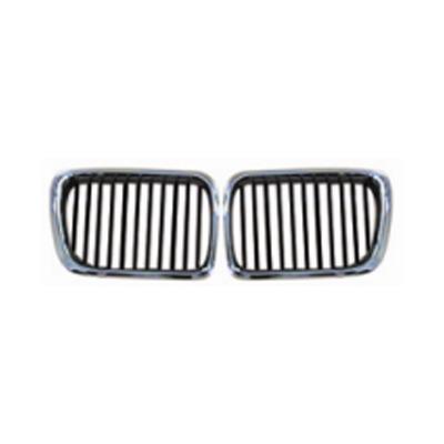 China HALF CHROME N/M GRILL FIT FOR 3 SERIES E36,51138195151 51138195152 51138195151 51138195152 for sale