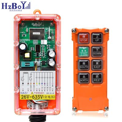 China ABS engineering three prevention PC material F21-E1B 868Mhz elecrane manufacturers industrial crane radio remote control for overhead cranes for sale