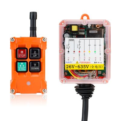 China ABS Engineering Three Prevention PC Material F21-2S 12-24 Volt Industrial Wireless Remote Control Radio for Crane Crane for sale