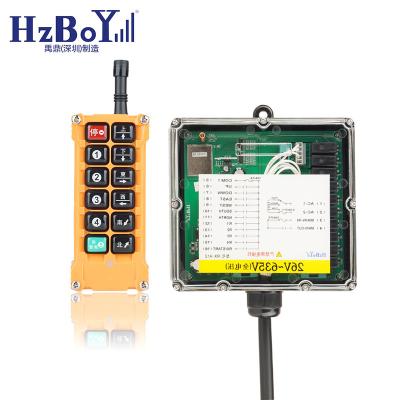 China Industrial ABS Engineering Three Prevention PC Hardware F23-BB Radio Hydraulic Wireless Crane Remote Control and Receiver for sale