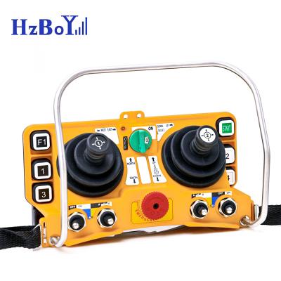 China F24-60 Wireless Hydraulic Joystick Crane Remote Control /tow Lifting Machinery Truck Remote Control Remote Control for sale