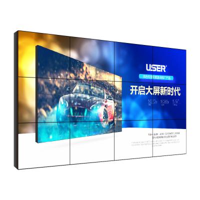 China Customized Size Private Label LCD Video Wall System Bezel Indoor Lcd Video Wall Splicing Lcd Video Wall for sale