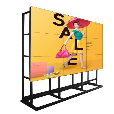 China Indoor Seamless Lcd Video Wall , 55 Inch Splicing Lcd Wall Advertising Display for sale