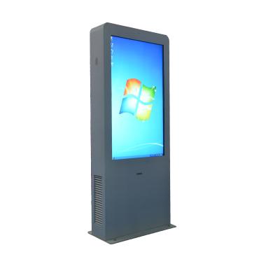 China Cosmetic Outdoor Stock Digital Signage Screen Interactive LCD Kiosk with VGA 2/4/6/8 dot US-T5501HC for sale