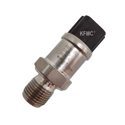 China Excavator Pressure Sensor 5MPA KM16-P03 KM16P03 for SH120 SH200 SH240 SH300 Excavator Spare Parts for sale