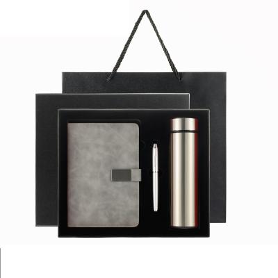 China B020 Agriculture Business Bottle Keeping Hot Set Office Notebook Business Gift Promotional Custom Items for sale